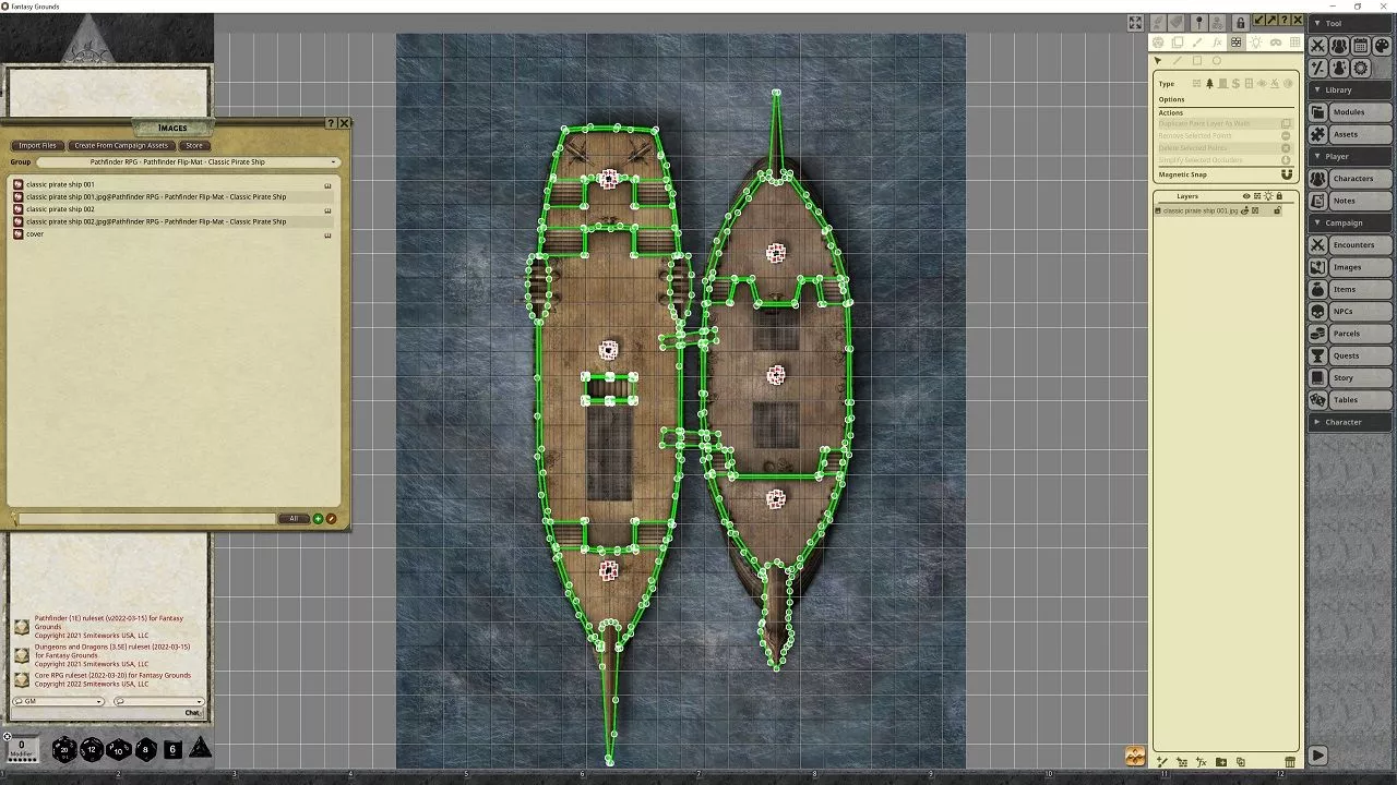 Pathfinder RPG - Pathfinder Flip-Map - Classic Pirate Ship for Fantasy ...